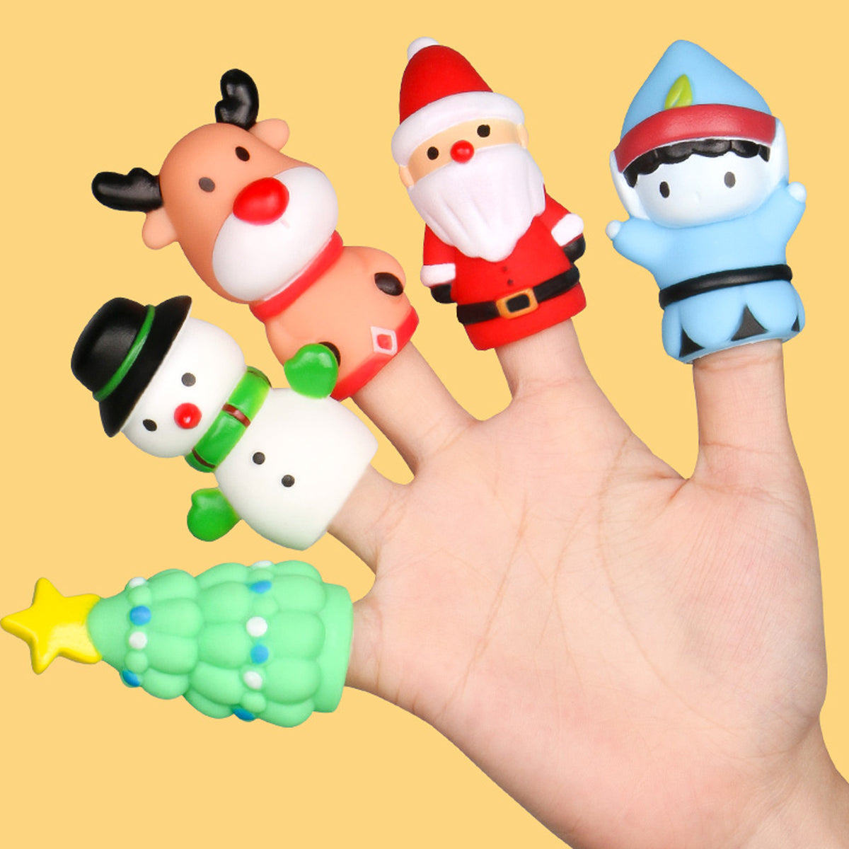 Halloween finger puppets full set