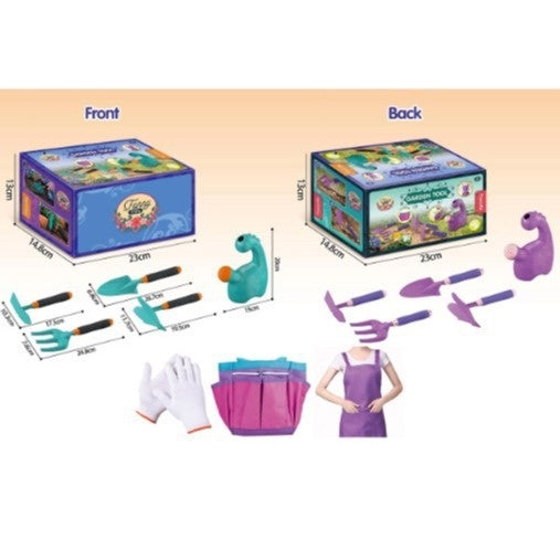 Kids Garden Wheelbarrow Set – Outdoor Gardening Toy Kit with Tools
