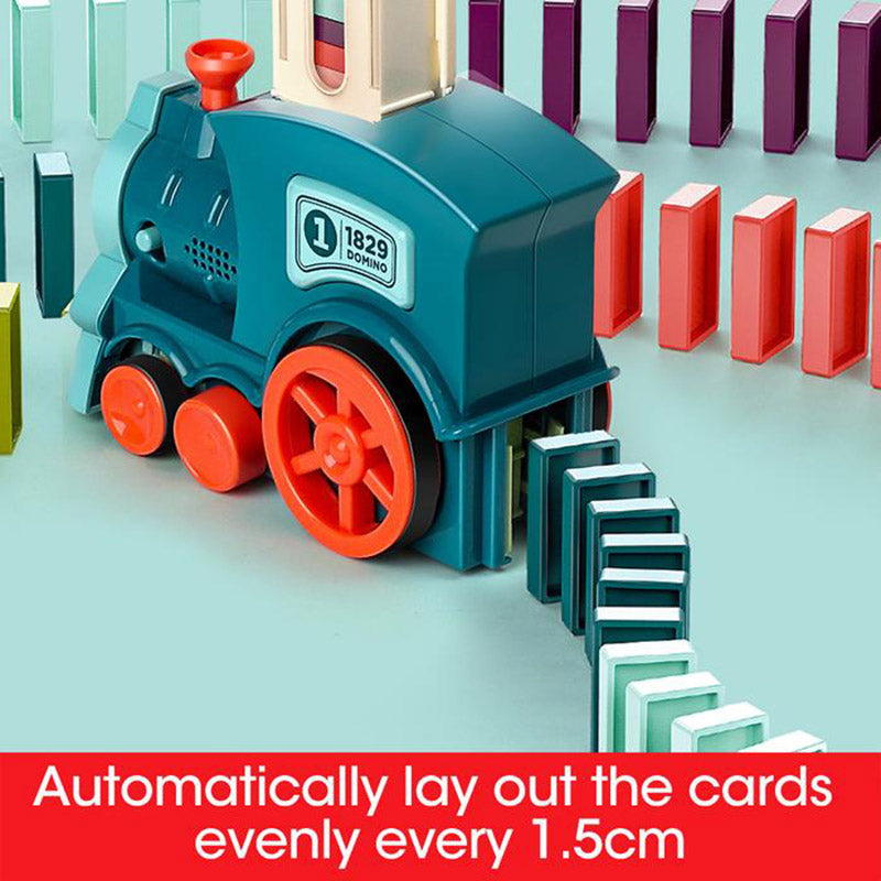 Montessori Domino Train Builder