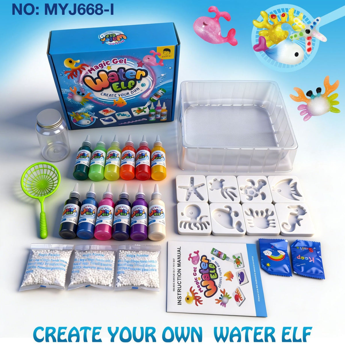 AquaPets DIY Craft Kit – Create Your Own Water Animals