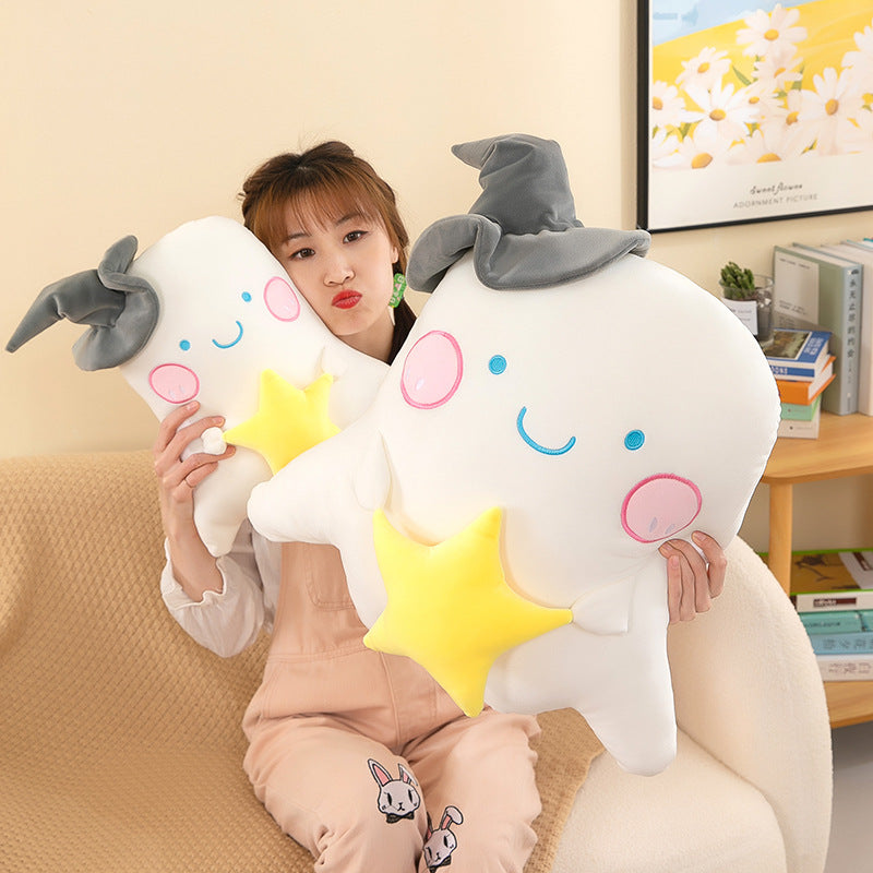 Ghost plush face detail