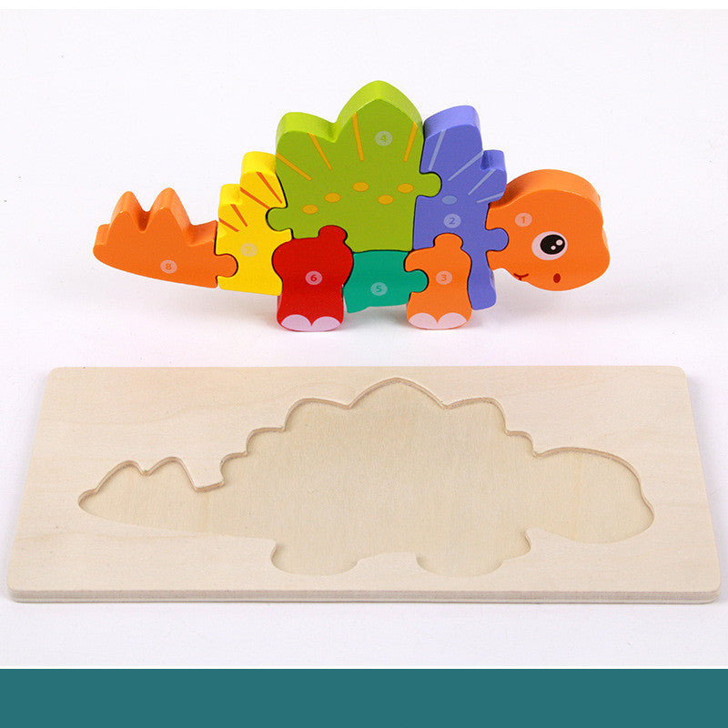 Montessori 3D Dino Puzzle