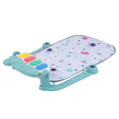 Baby play gym arch and frame assembly