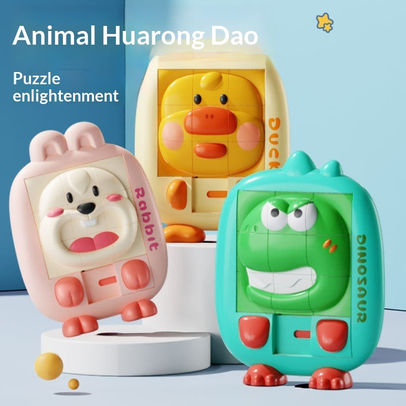 Montessori Animal Slide & Solve Puzzle