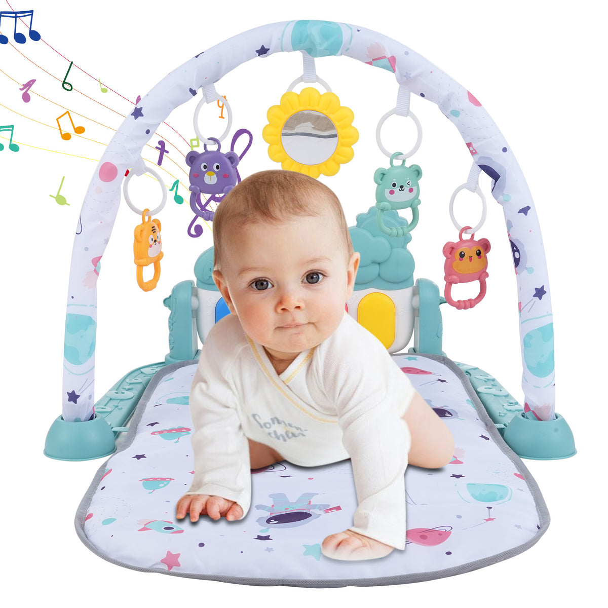 Baby play mat features overview
