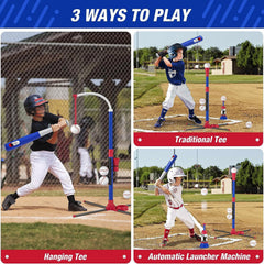 Baseball trainer in the standing setup