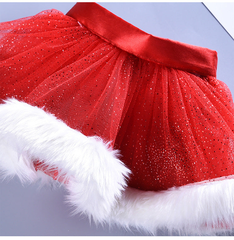 Tutu and headband set flat lay