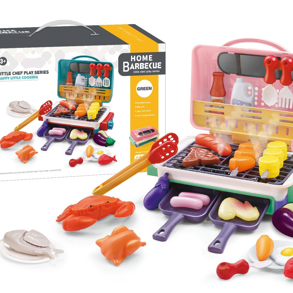 Montessori BBQ Play Set