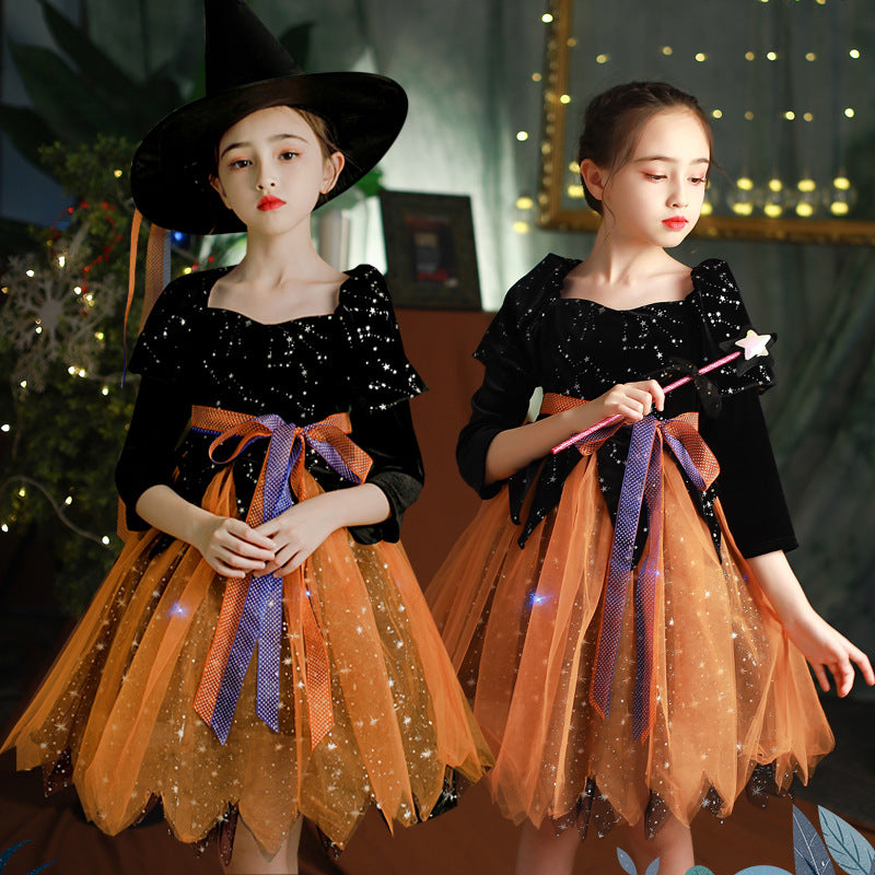 Witch dress and hat