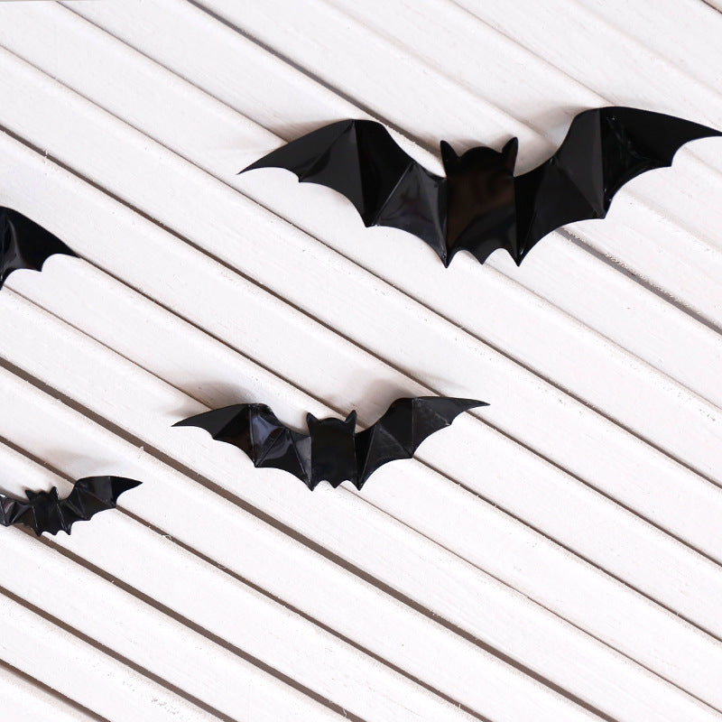 Halloween bat stickers detail