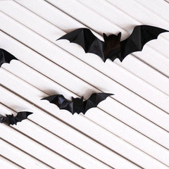 Halloween bat stickers detail