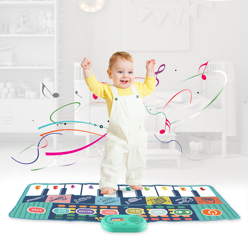 Baby musical crawling play mat