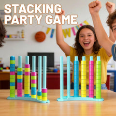 Rainbow Ring Sorter – Montessori Counting & Stacking Puzzle