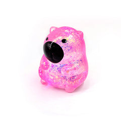 Pink capybara squishy