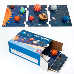 Montessori 3D Solar System Puzzle