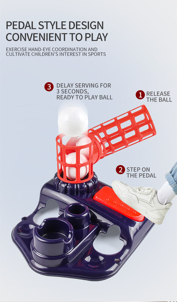 Baseball launcher features overview