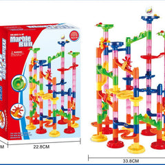 Marble run track detail