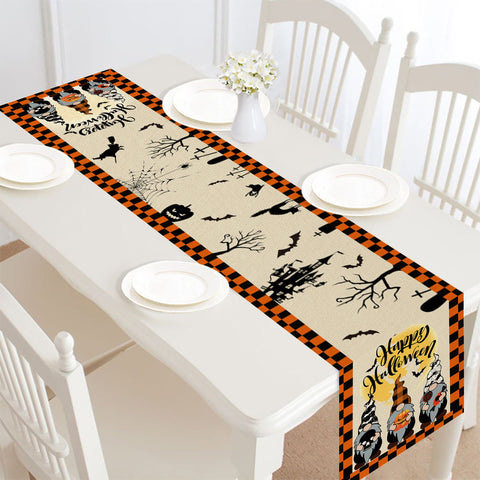 Halloween table runner print 1