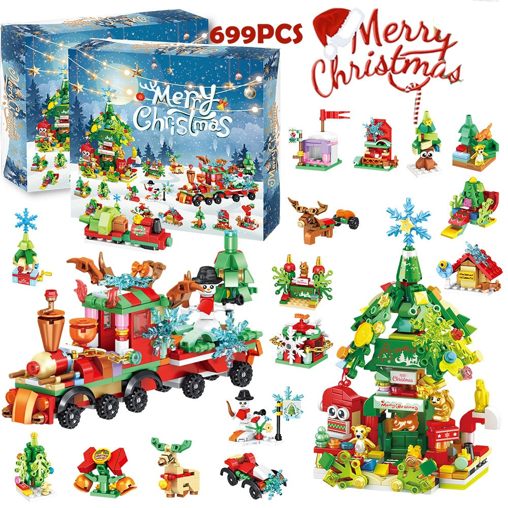 Christmas Building Block Advent Calendar Christmas Village