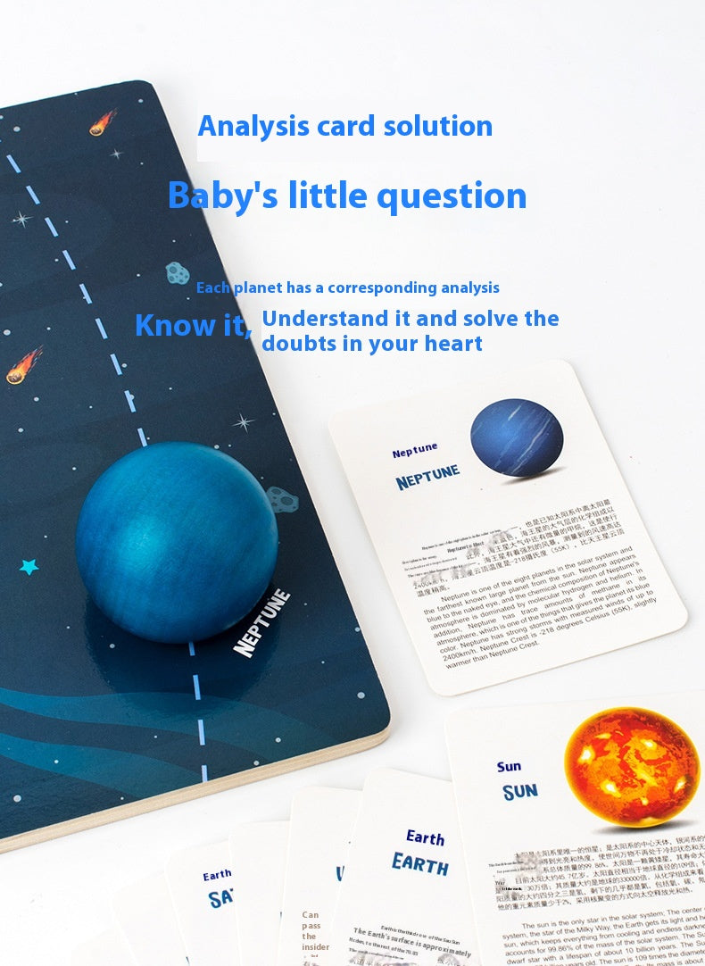Montessori 3D Solar System Puzzle