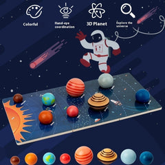 Montessori 3D Solar System Puzzle