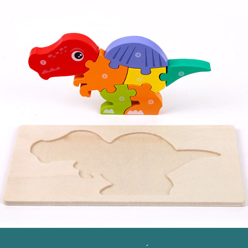 Montessori 3D Dino Puzzle