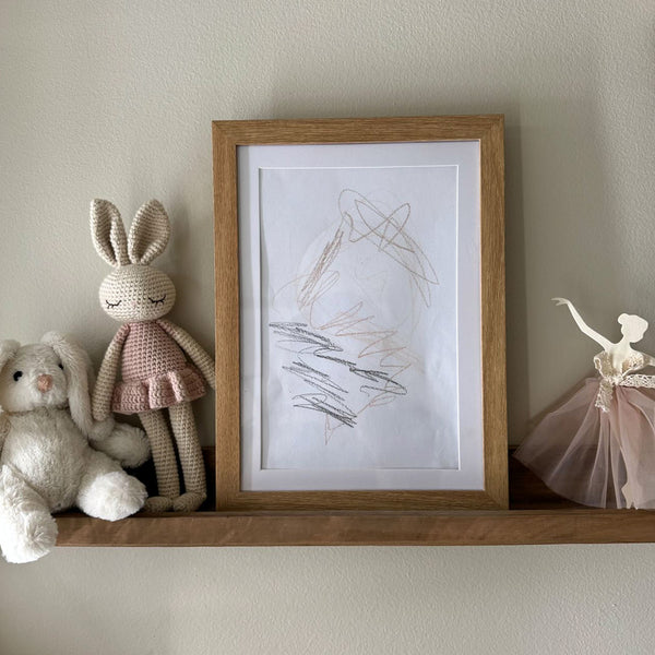 Toddler Art Display Frame: Preserve Your Child's Creativity