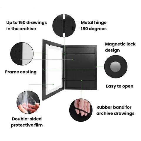 Toddler Art Display Frame: Preserve Your Child's Creativity