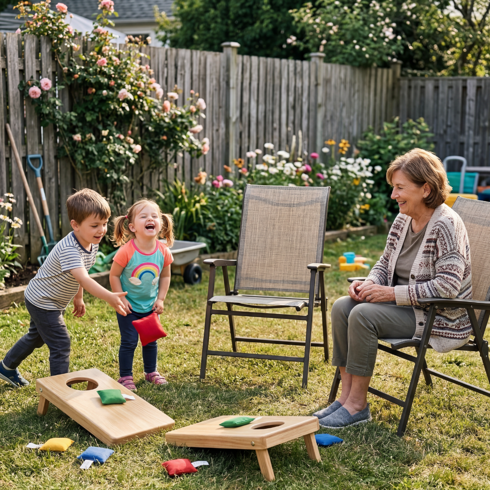 <p><strong>KIDS LOVE THIS SIMPLE BACKYARD GAME</strong></p>