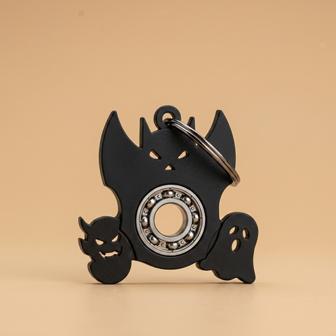 Halloween fidget spinner keychain studio hero