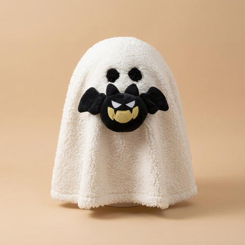Halloween ghost plush doll studio hero