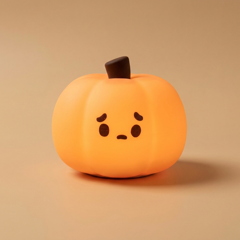 Pumpkin glow night light studio hero