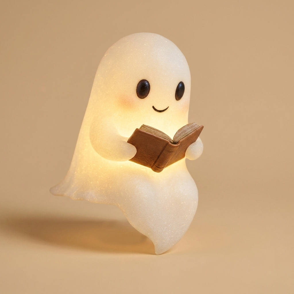 Little ghost night light studio hero
