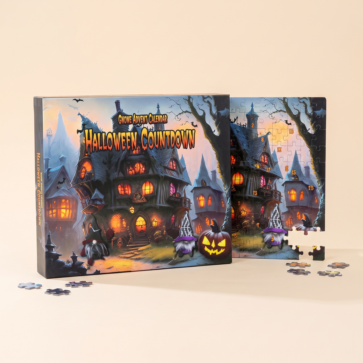 Halloween puzzle countdown calendar studio hero image