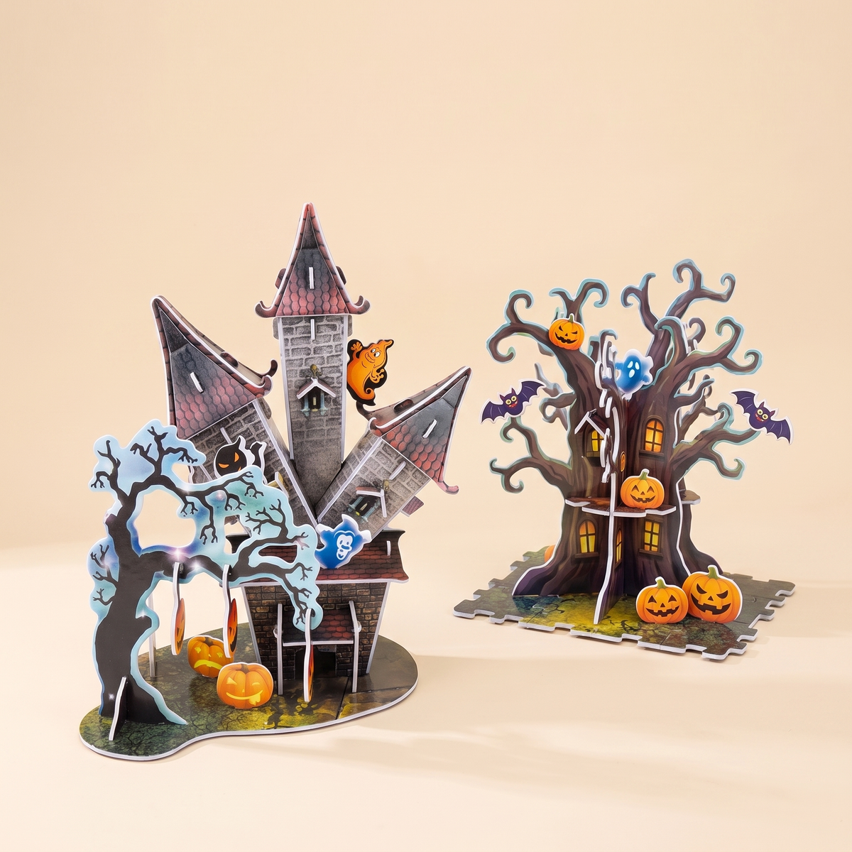 3D Halloween model puzzle studio hero image