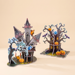 3D Halloween model puzzle studio hero image