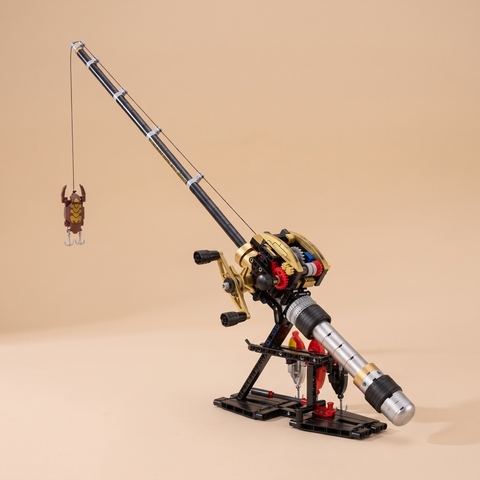 Fishing Rod Building Block Set studio hero image