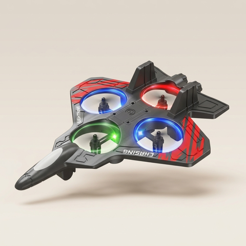 LED Foam Drone for Kids | Remote Control Flying Toy Plane