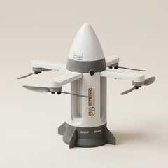 Mission Control Rocket Drone