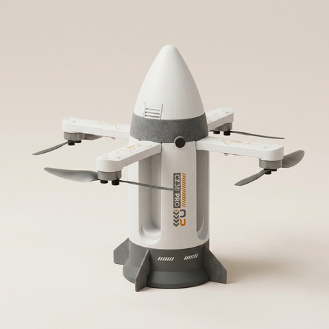 Mission Control Rocket Drone