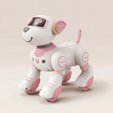 Interactive Robot Dog with Programming, Stunt Features, Touch Sensors