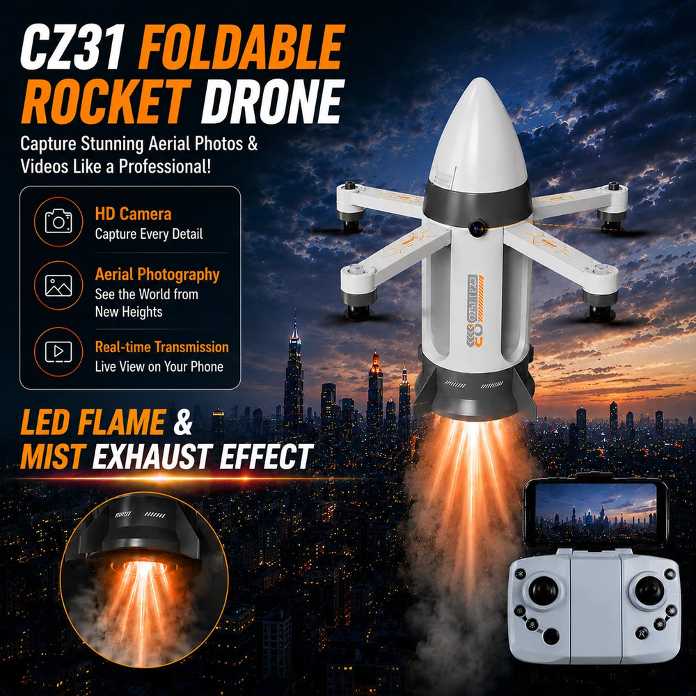 Mission Control Rocket Drone