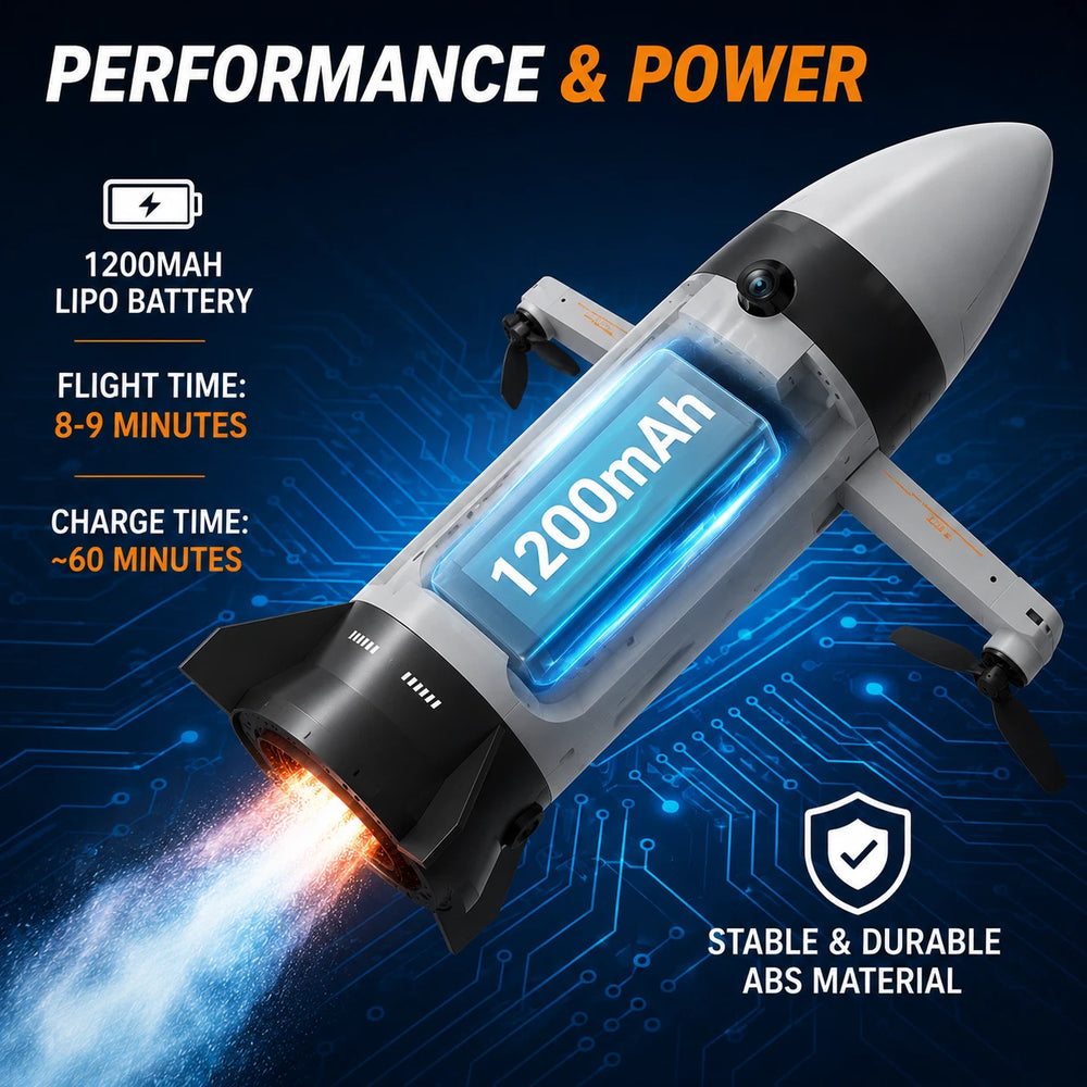 Mission Control Rocket Drone