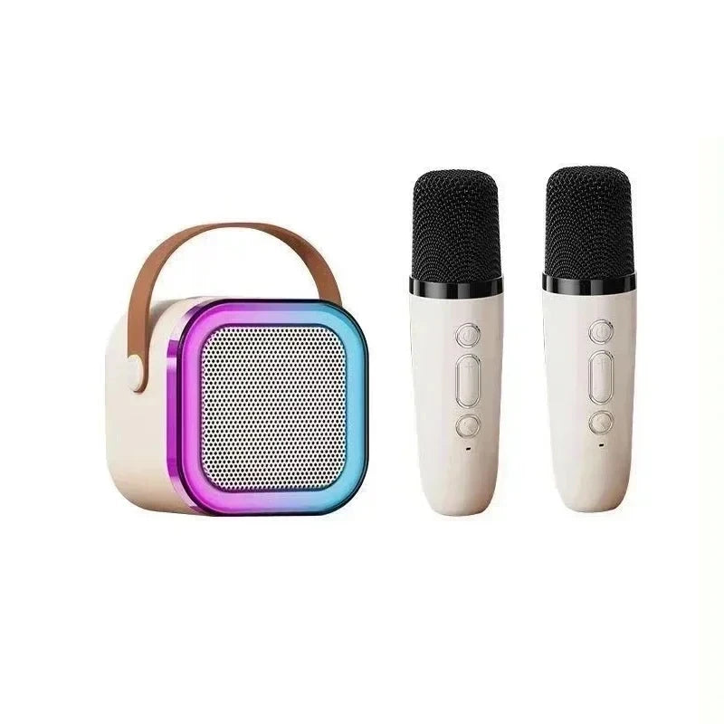 Kids Karaoke Machine | Portable Bluetooth System with Dual Wireless Microphones